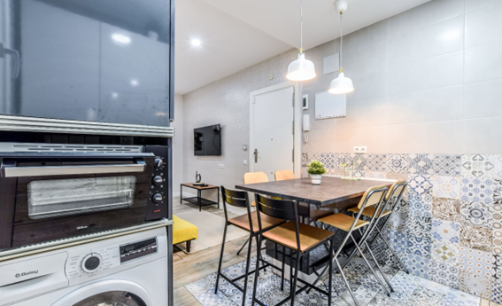 apartment from day apartment for rent for companies in Madrid Retiro